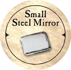 Small Steel Mirror - 2006 (Wooden) - C
