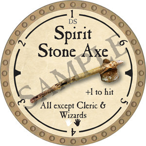 Spirit Stone Axe - 2019 (Gold) - C
