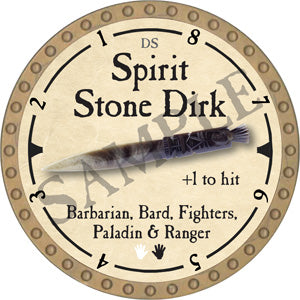 Spirit Stone Dirk - 2019 (Gold) - C