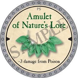 Amulet of Nature's Lore - 2019 (Platinum) - UC