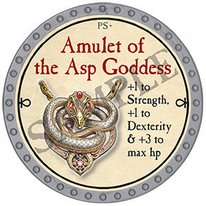 Amulet of the Asp Goddess - 2024 (Platinum)