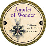 Amulet of Wonder - 2013 (Gold)