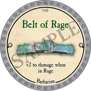 Belt of Rage - 2023 (Platinum)