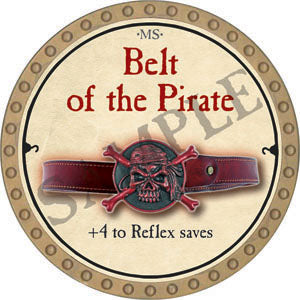 Belt of the Pirate - 2022 (Gold)