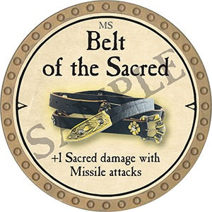 Belt of the Sacred - 2021 (Gold)