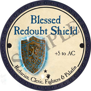 Blessed Redoubt Shield - 2017 (Blue) - C117