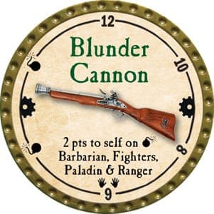 Blunder Cannon - 2013 (Gold) - UC