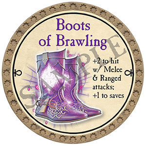 Boots of Brawling - 2024 (Gold)