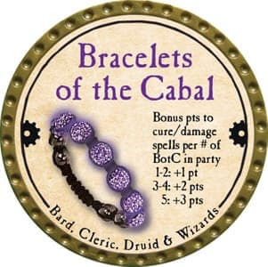 Bracelets of the Cabal - 2013 (Gold) - C117