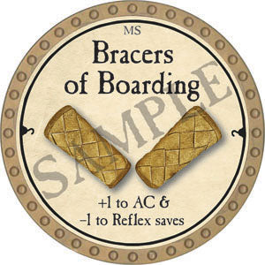 Bracers of Boarding - 2022 (Gold) - C