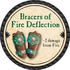 Bracers of Fire Deflection - 2015 (Onyx) - C26