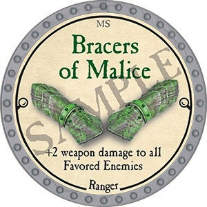 Bracers of Malice - 2023 (Platinum) - UC