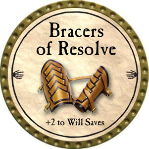 Bracers of Resolve - 2012 (Gold) - C