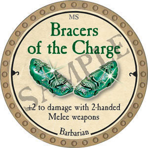 Bracers of the Charge - 2022 (Gold)