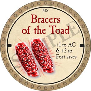 Bracers of the Toad - 2020 (Gold) - R