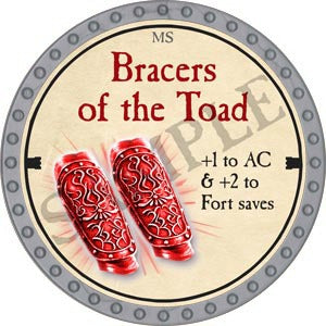 Bracers of the Toad - 2020 (Platinum)