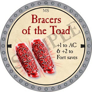 Bracers of the Toad - 2020 (Platinum) - R