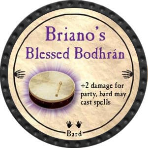 Briano's Blessed Bodhrán - 2012 (Onyx) - UR