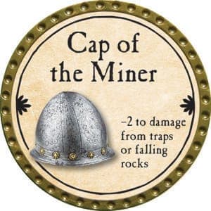 Cap of the Miner - 2015 (Gold) - C