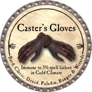 Caster's Gloves - 2012 (Platinum) - C