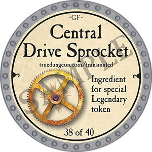 Central Drive Sprocket - 2022 (Platinum) - C37