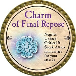 Charm of Final Repose - 2012 (Gold) - UR