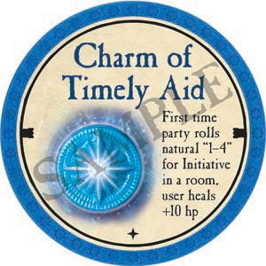 Charm of Timely Aid - 2020 (Light Blue) - C117
