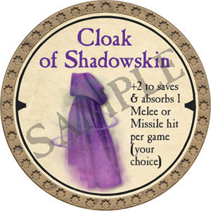 Cloak of Shadowskin - 2019 (Gold) - C110