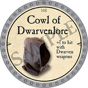 Cowl of Dwarvenlore - 2021 (Platinum)