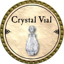 Crystal Vial - 2010 (Gold)