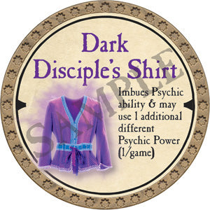 Dark Disciple's Shirt - 2019 (Gold) - C89