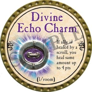 Divine Echo Charm - 2016 (Gold) - C6