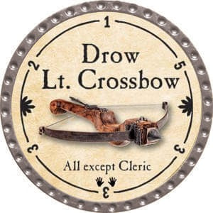 Drow Lt. Crossbow - 2015 (Platinum)