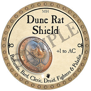 Dune Rat Shield - 2024 (Gold)