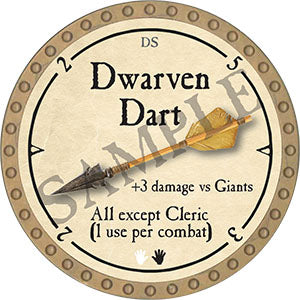 Dwarven Dart - 2021 (Gold) - C