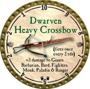 Dwarven Heavy Crossbow - 2012 (Gold) - UC
