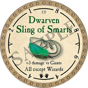 Dwarven Sling of Smarts - 2021 (Gold) - UC