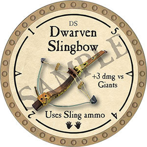 Dwarven Slingbow - 2021 (Gold)