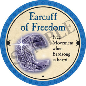Earcuff of Freedom - 2018 (Light Blue) - C110