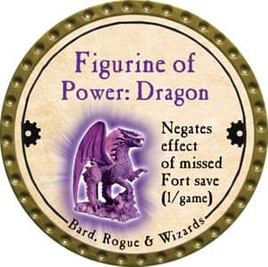 Figurine of Power: Dragon - 2013 (Gold) - UR