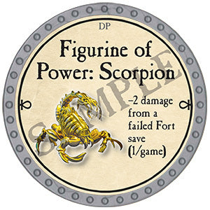 Figurine of Power: Scorpion - 2024 (Platinum) - C