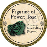 Figurine of Power: Toad - 2016 (Gold) - C