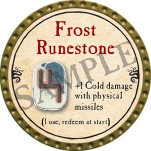 Frost Runestone - 2016 (Gold) - C007