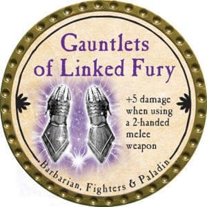 Gauntlets of Linked Fury - 2015 (Gold) - C115