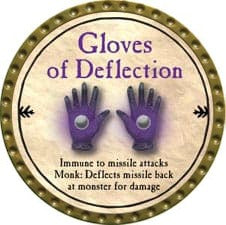 Gloves of Deflection - 2009 (Gold) - C117