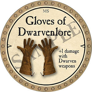 Gloves of Dwarvenlore - 2021 (Gold) - C