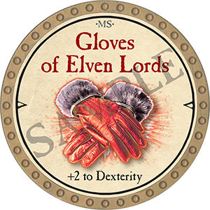 Gloves of Elven Lords - 2021 (Gold) - C26