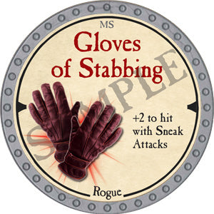 Gloves of Stabbing - 2019 (Platinum) - R