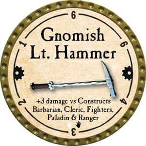 Gnomish Lt. Hammer - 2013 (Gold) - C