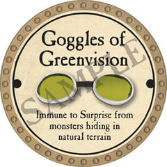 Goggles of Greenvision - 2017 (Gold)